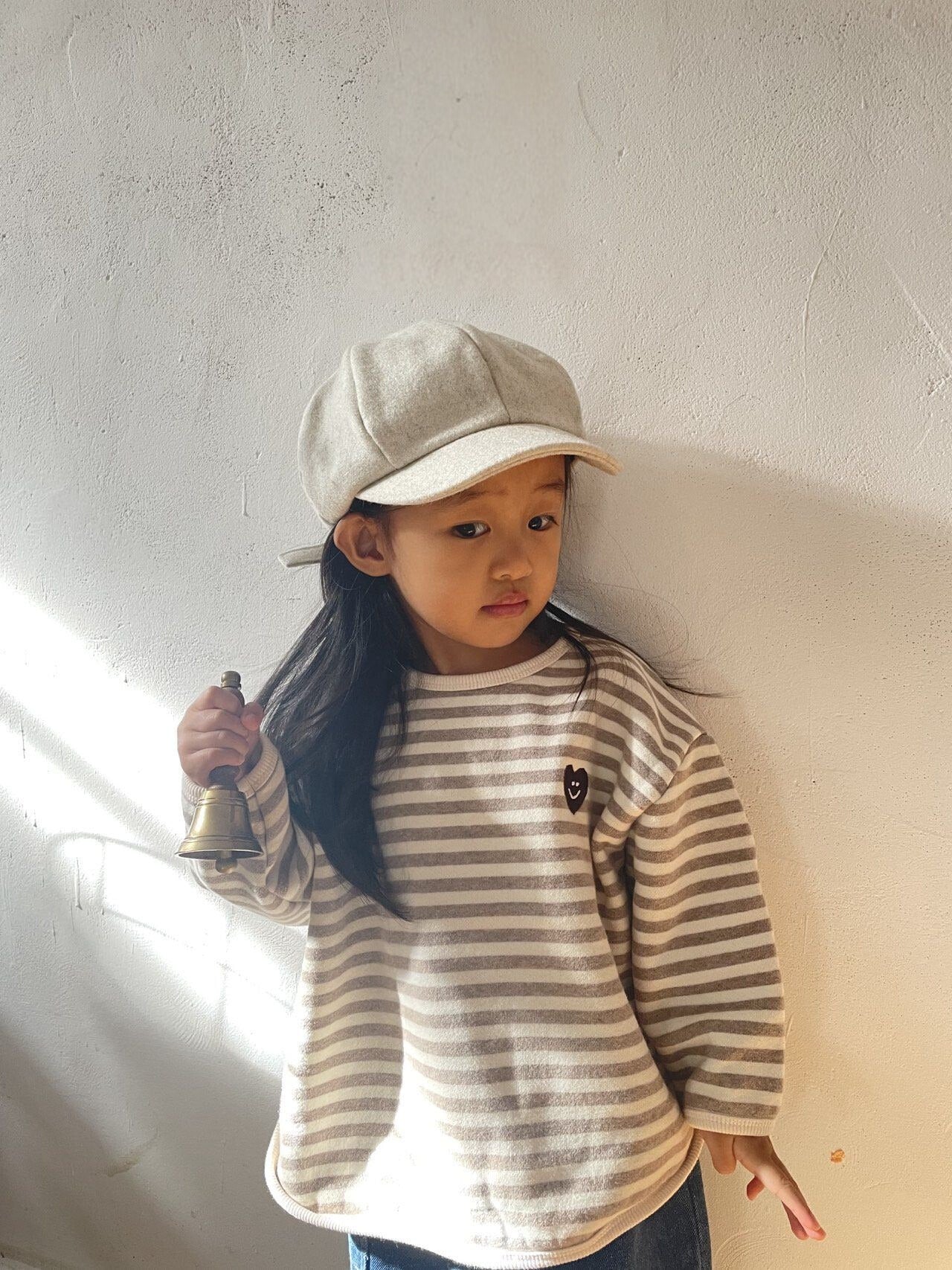 Stripe Heart Tee