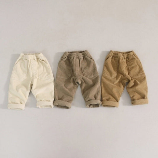 Corduroy Fleece Span Pants