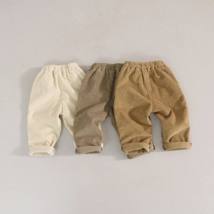 Corduroy Fleece Span Pants