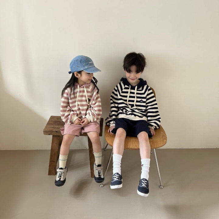 Stripe Hoodie Set